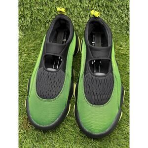 Oakley Factory Team X Brain Dead Flesh Sandal - Size 8- Green Lemon